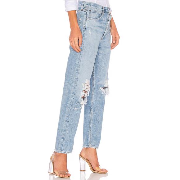 AGOLDE Denim - AGOLDE 90's Mid Rise Loose Fit in Fall Out EUC Size 28 $198 MSRP